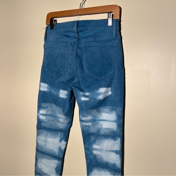 J. Crew Denim 8” Toothpick Indigo Dyed Jeans - Picture 9 of 14